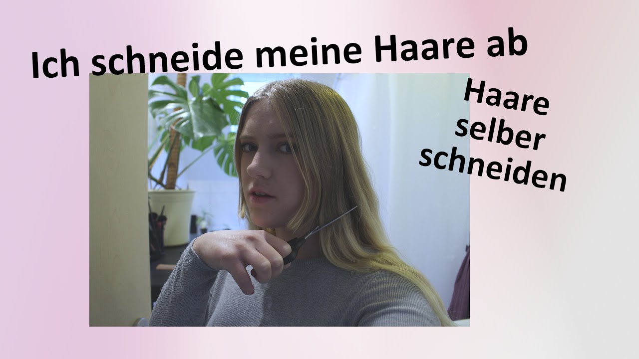 Ich schneide meine Haare selber