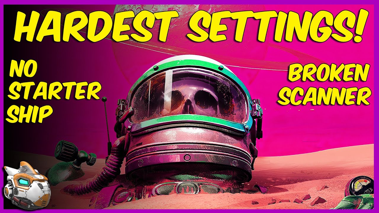 No Man's Sky Impossible Mode Part 1 No Starter Ship, No HUD and Broken Multitool Hardest Difficulty