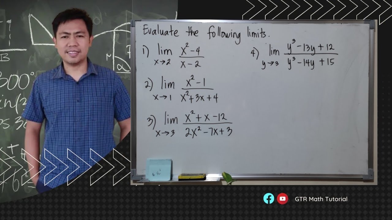 Limit of a Function (Indeterminate form 0/0)