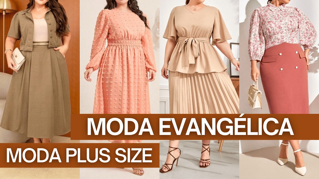 Looks Plus Size Evangélicos: Conforto, Estilo e Modéstia