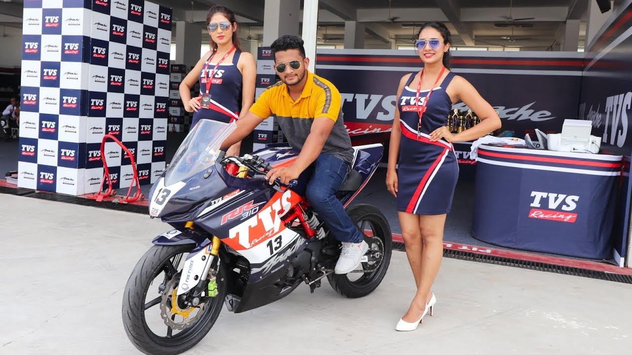 TVS Racing Battle 2019 The Game Of Speed & Skills - Racing Line #withme