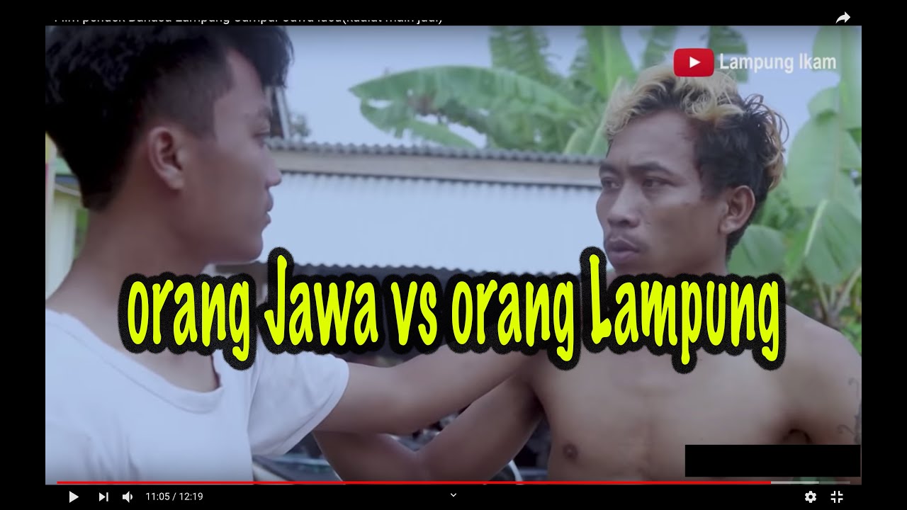 film lucu bahasa lampung vs jawa