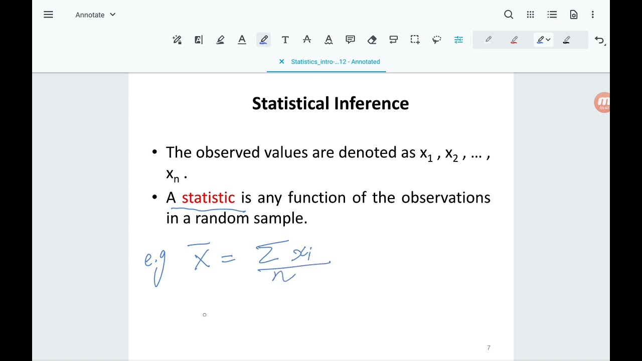 Lecture 13 - Statistics (2)
