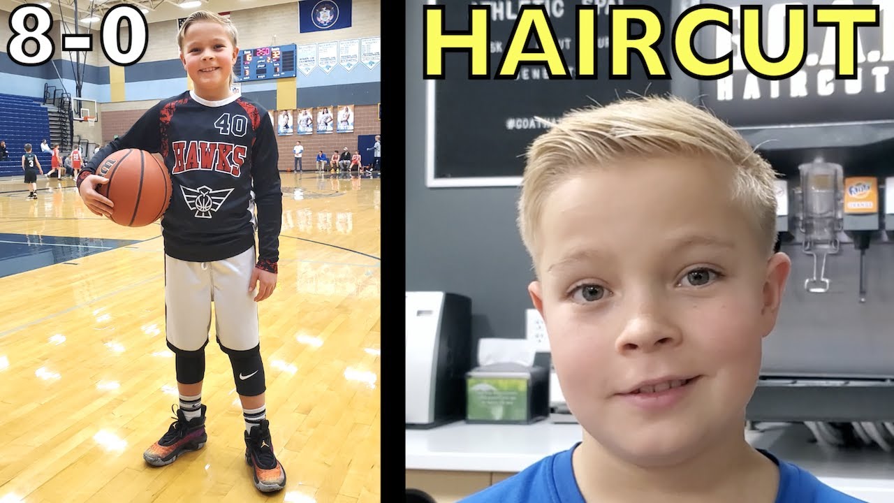 BASKETBALL TEAM IS UNDEFEATED and NEW HAIRCUTS!