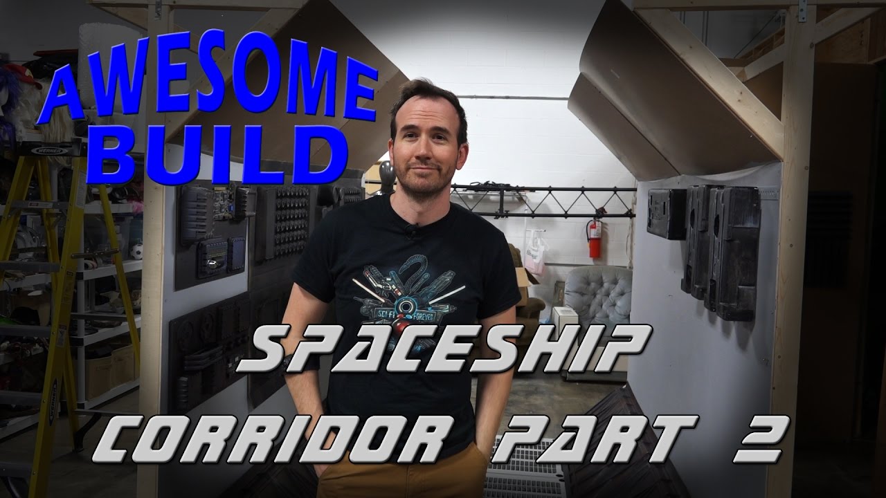 Spaceship Corridor Part 2 - Awesome Build
