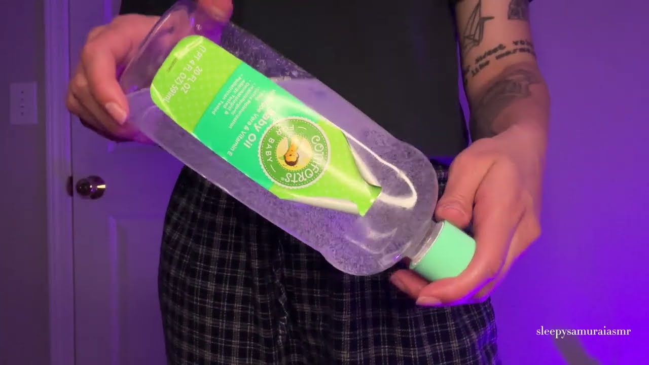 ASMR | Best ASMR Tingles for Sleep // Hand Movements & Liquidy Baby Oil Sounds