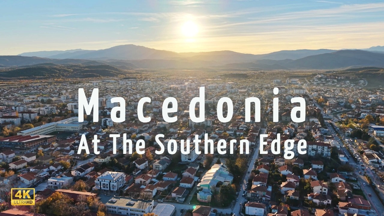 At the Edge of Macedonia 🇲🇰 | Drone Views & Golden Hour