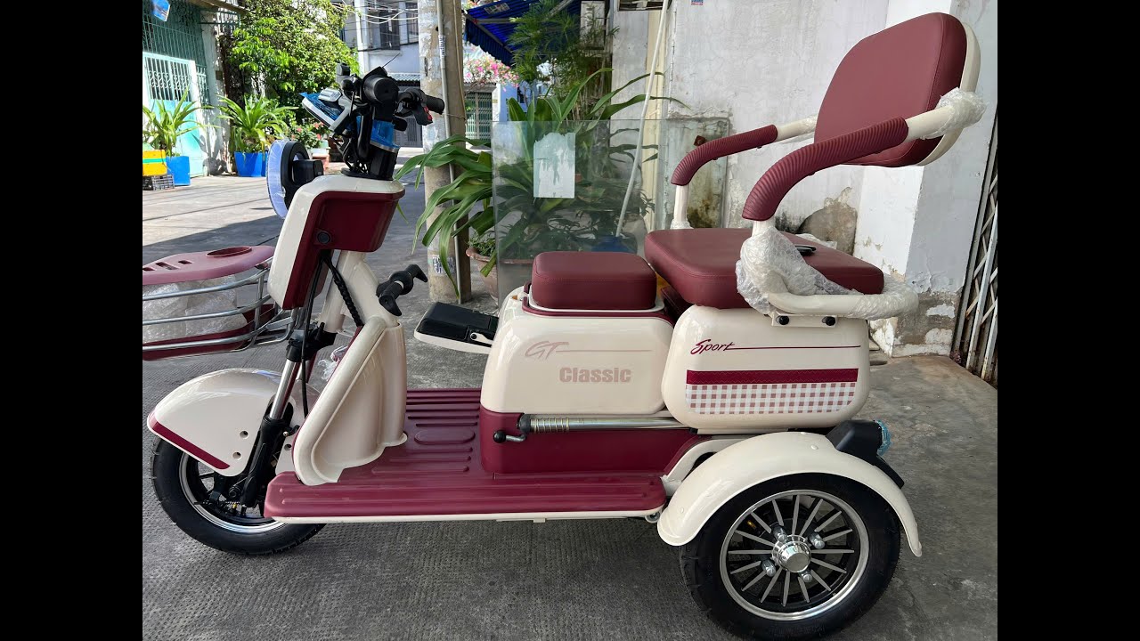Xe điện 3 bánh 10inch F1 GT mới nhất 2025 với thiết kế Bắt Mắt khung sườn Cứng cáp chỉ 14tr900