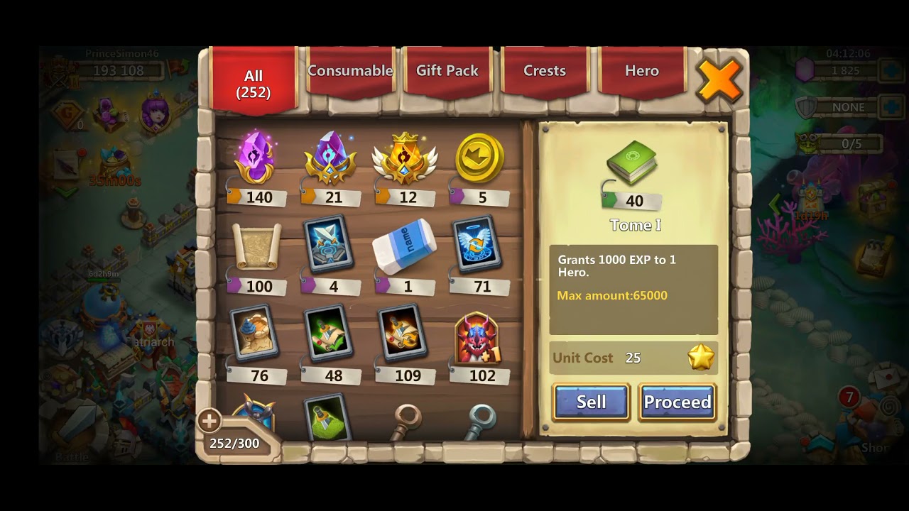Use 3 prime hero card V and 1 prime hero card IV #castleclash #gaming