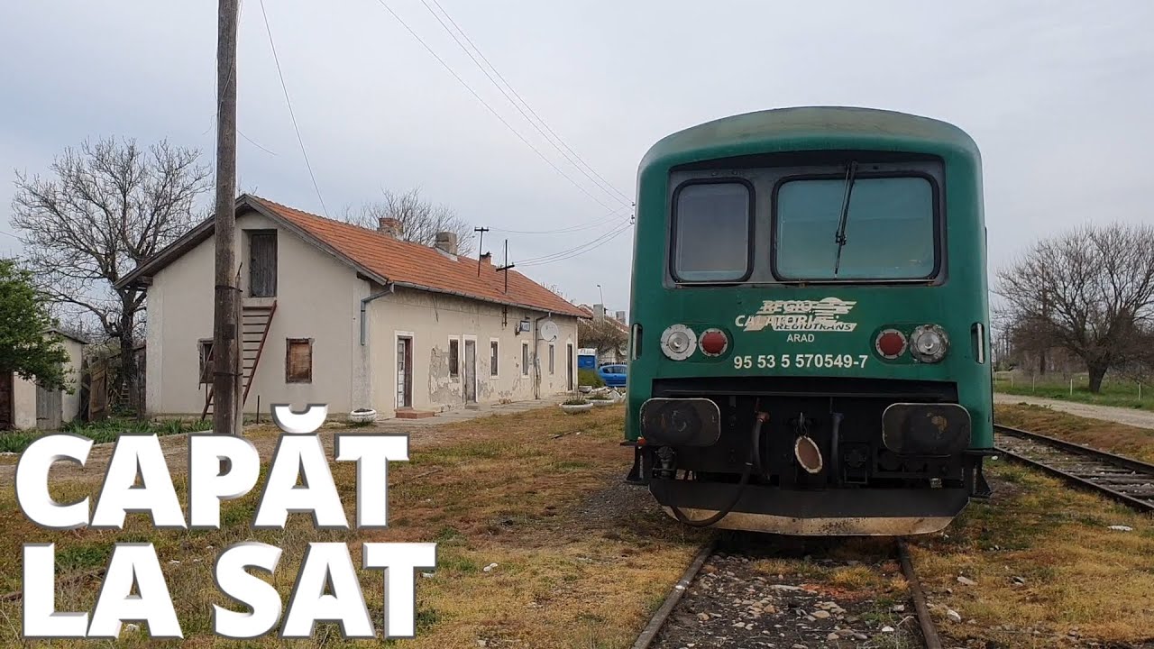Cruceni, capat de linie la sat, candva mai departe la sarbi, pe linia 126