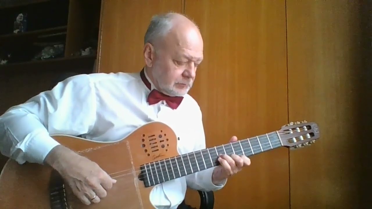 Вальс ля-минор (Фредерик Шопен) на гитаре