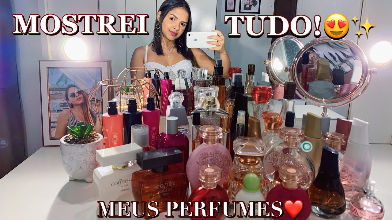 MEUS PERFUMES ATUALIZADOS