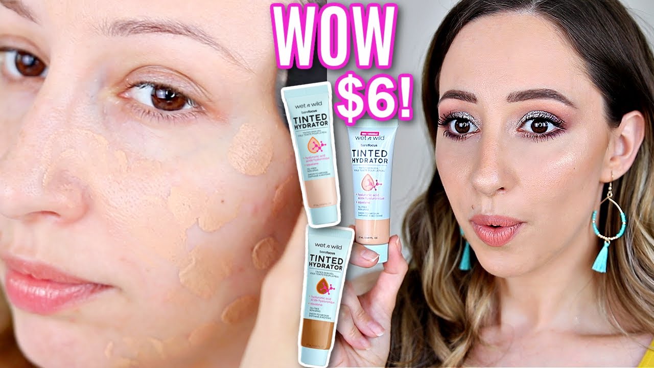 ЛУЧШИЙ тон для кожи? Обзор тонирующего увлажняющего средства Wet N Wild Bare Focus Tinted Skin Ve...