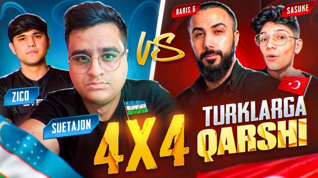 😱TURKIYA STRIMERLARI BN 4-4 OYNADIK💀SUETAJON !!!