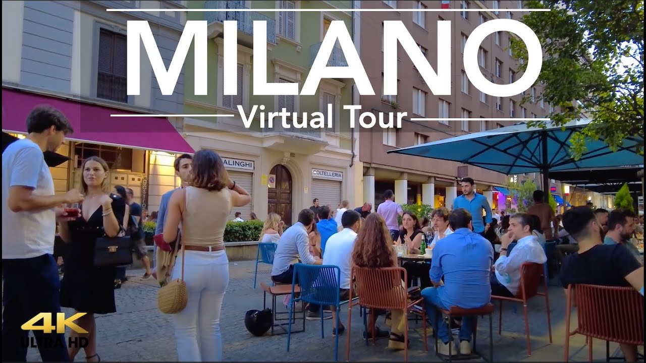 Walking in Milan CORSO GARIBALDI The Best Cocktails in Neighborhood  Tour 4K UHD #italy