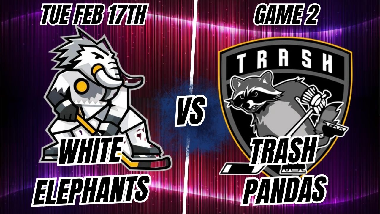 Trash Pandas vs White Elephants | 10:30 pm | Winston-Salem Fairgrounds Arena