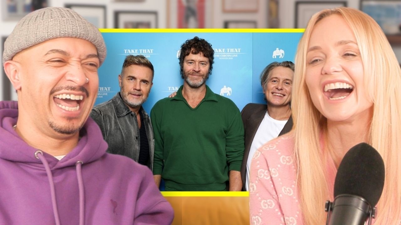 The time Emma Bunton got hit in the face by a... cheeseburger?! | Unlikely Friends