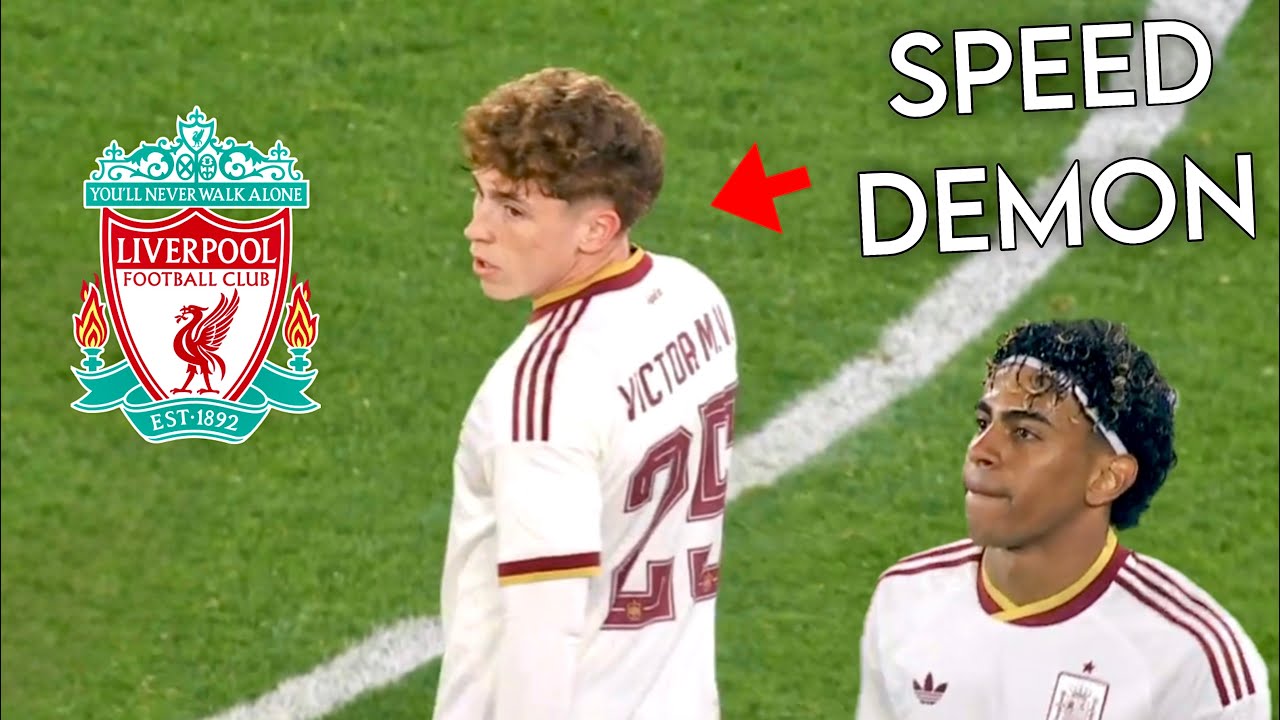 V&iacute;ctor Mu&ntilde;oz | NEW LIVERPOOL SIGNING | SPAIN DEBUT 🔴