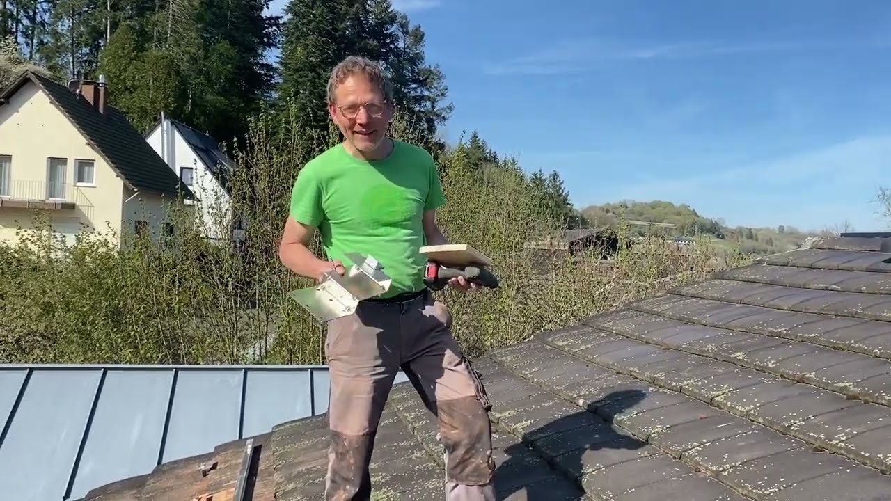 Montage Unterkonstruktion PV-Anlage
