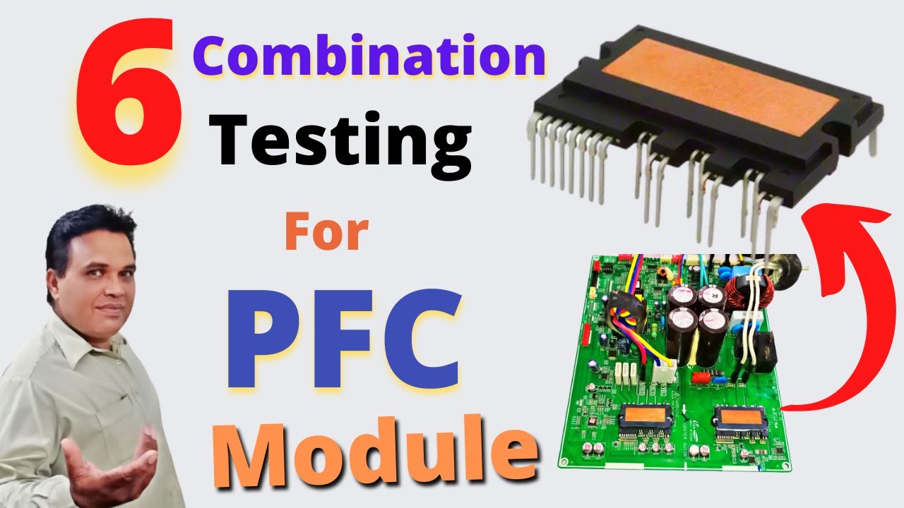 How to test pfc module | Dc Inverter Air Conditioner PFC Module Test Part 2 in urdu/hindi