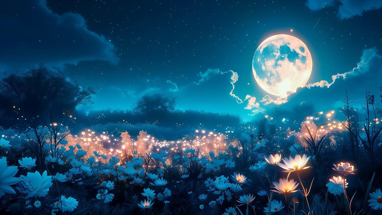 🌙 夜のファンタジー空間｜集中できる作業用BGM【1時間】🌙 Night Fantasy Workspace BGM | Calm Ambient Music (1 Hour)#睡眠音楽
