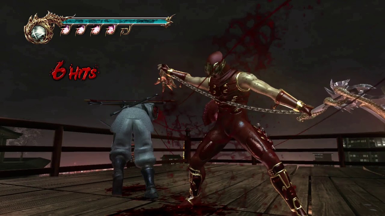 NINJA GAIDEN II - Throw & Grapple Tutorial