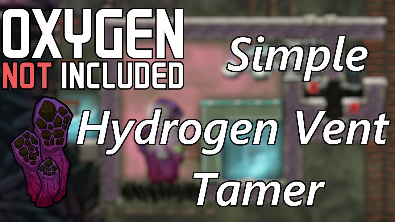 Easy Hydrogen Vent Tamer Design - Simple Design - Oxygen Not Included