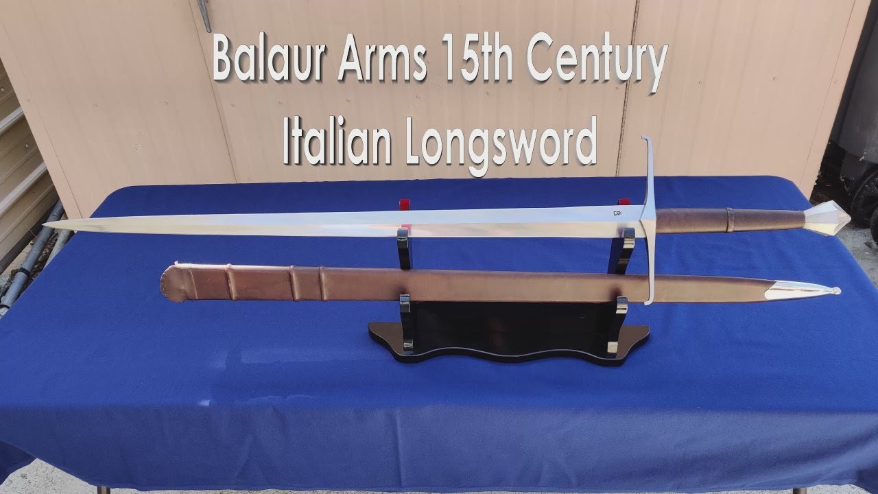 More cutting with Balaur Arms 15th Century Italian Longsword