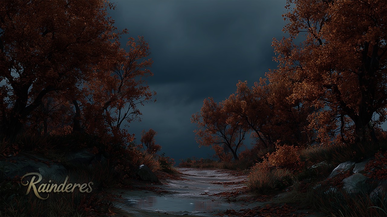 Quiet Autumn Forest Before the Thunderstorm – Relaxing Ambience for Deep Sleep