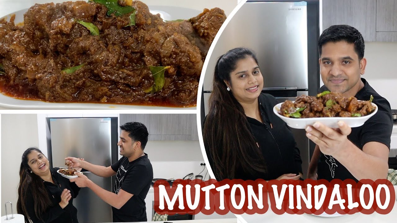 MUTTON VINDALOO  | NADHIRA VLOG TAMIL