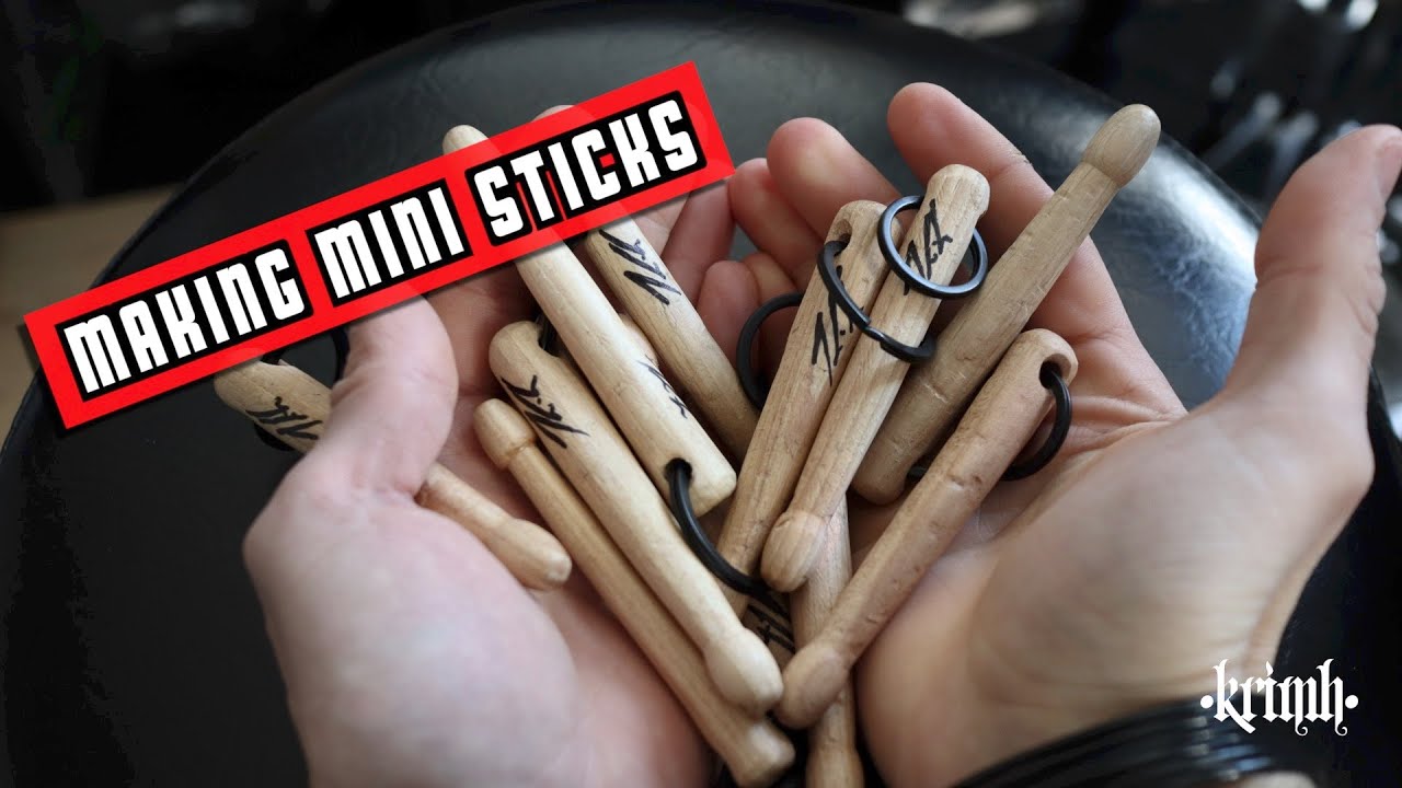 KRIMH - Randomness 5 - Making Mini Drum Sticks
