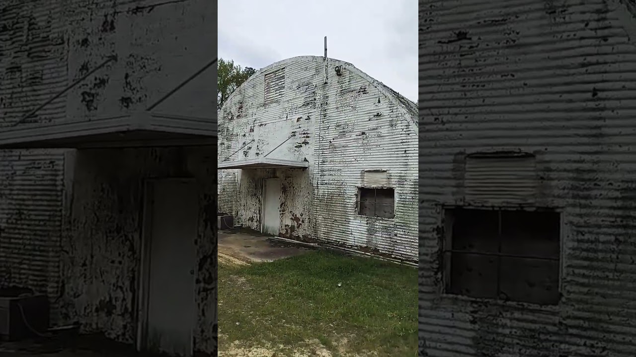 Quonset hut probably built during the time of world War II