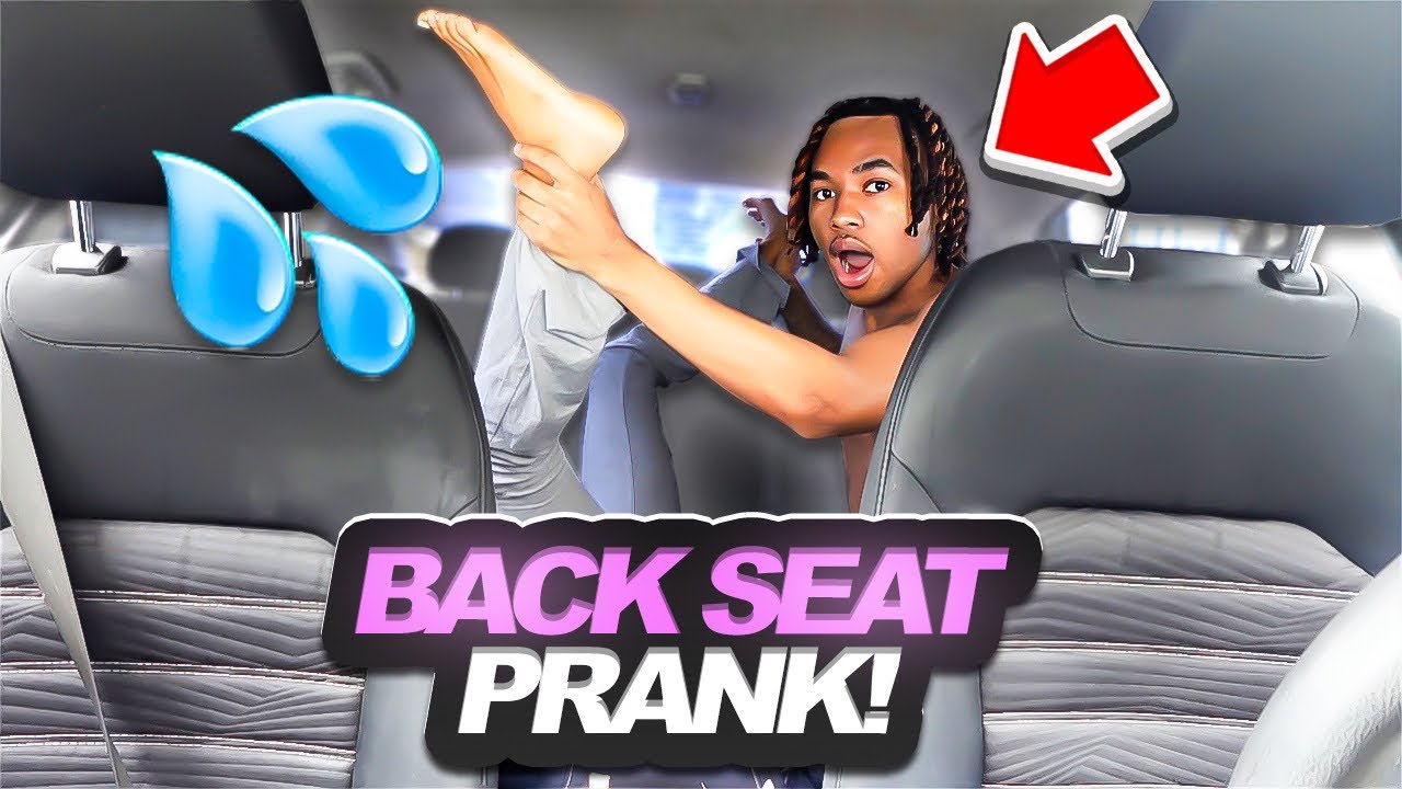 BACKSEAT PRANK ON MY BESTFRIEND @Thekajahadalia  *GONE RIGHT*