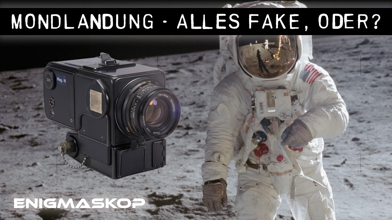 Weshalb die Mond-Fotos der Hasselblad Kameras echt sind