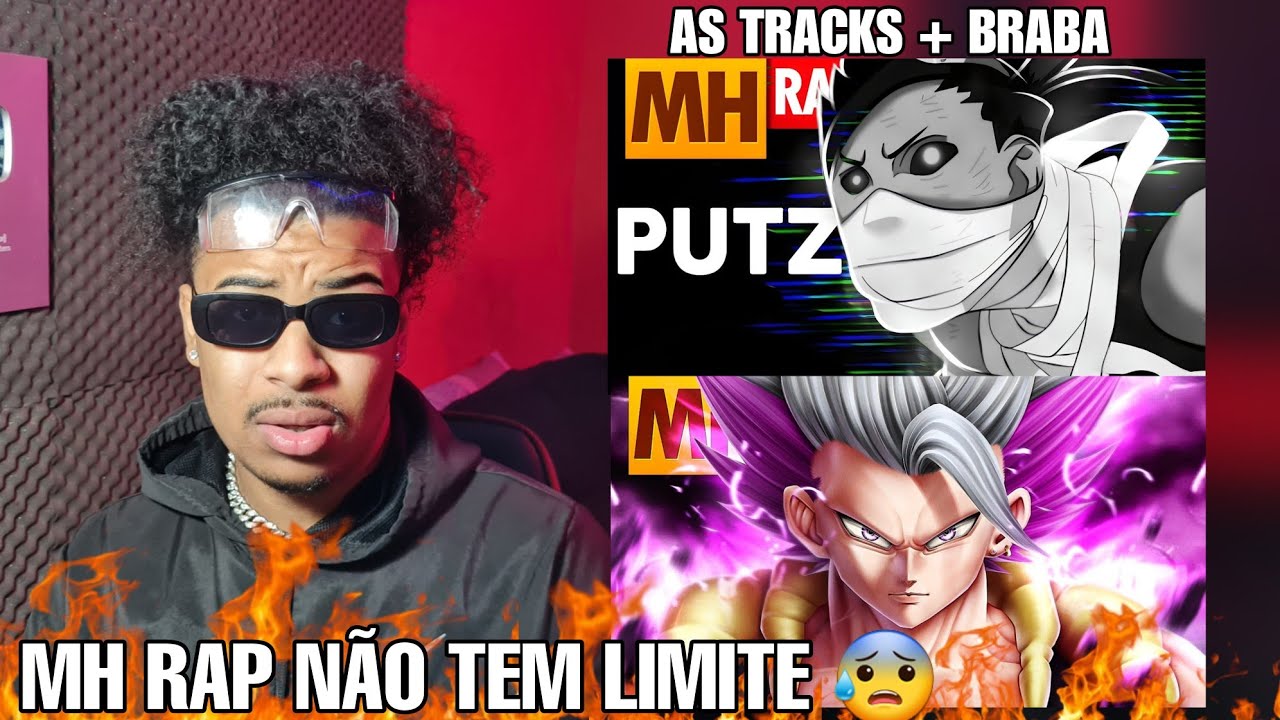 REAGINDO A MHRAP PUTZ ANIME E TIPO GOGETA 2 (REACT)