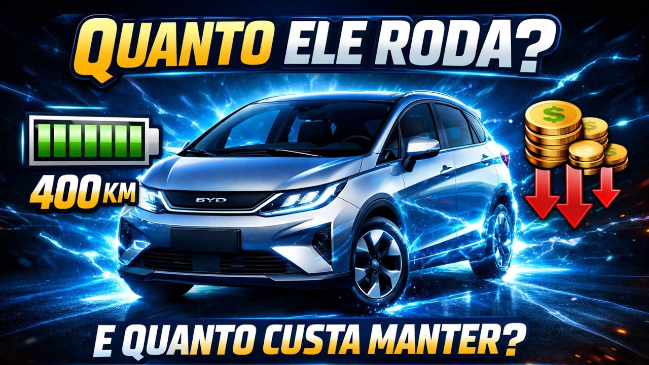 BYD Dolphin Plus: Quanto Ele Roda e Quanto Custa Manter?