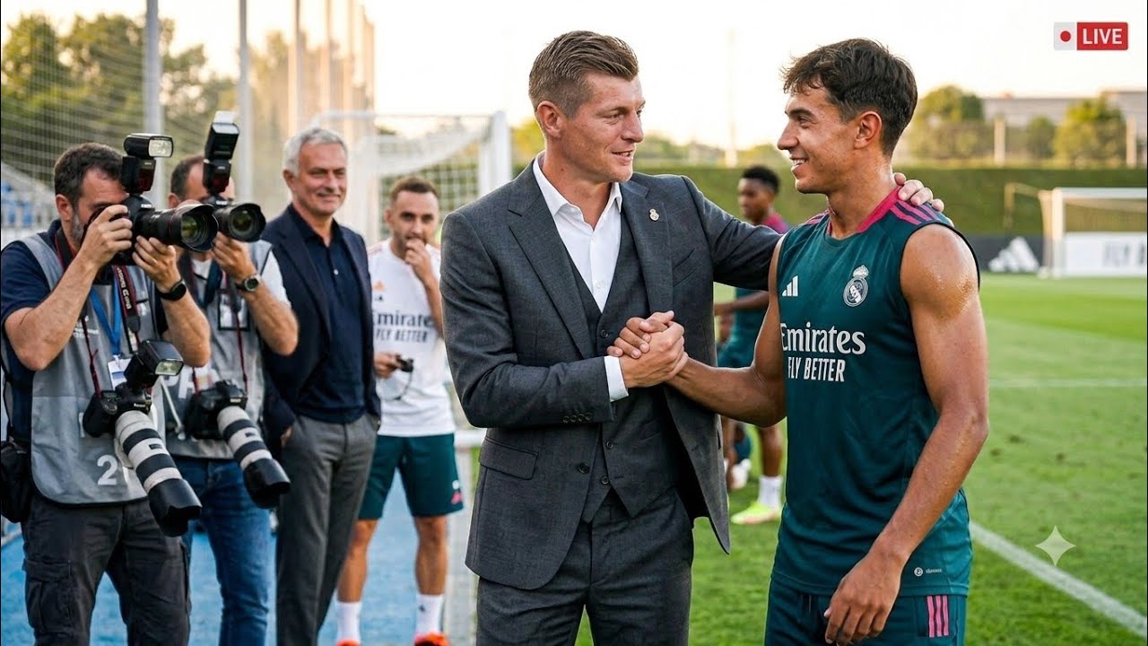 TONI KROOS WELCOMES ZUBIMENDI TO REAL MADRID AFTER SUCCESSFUL MEDICAL!