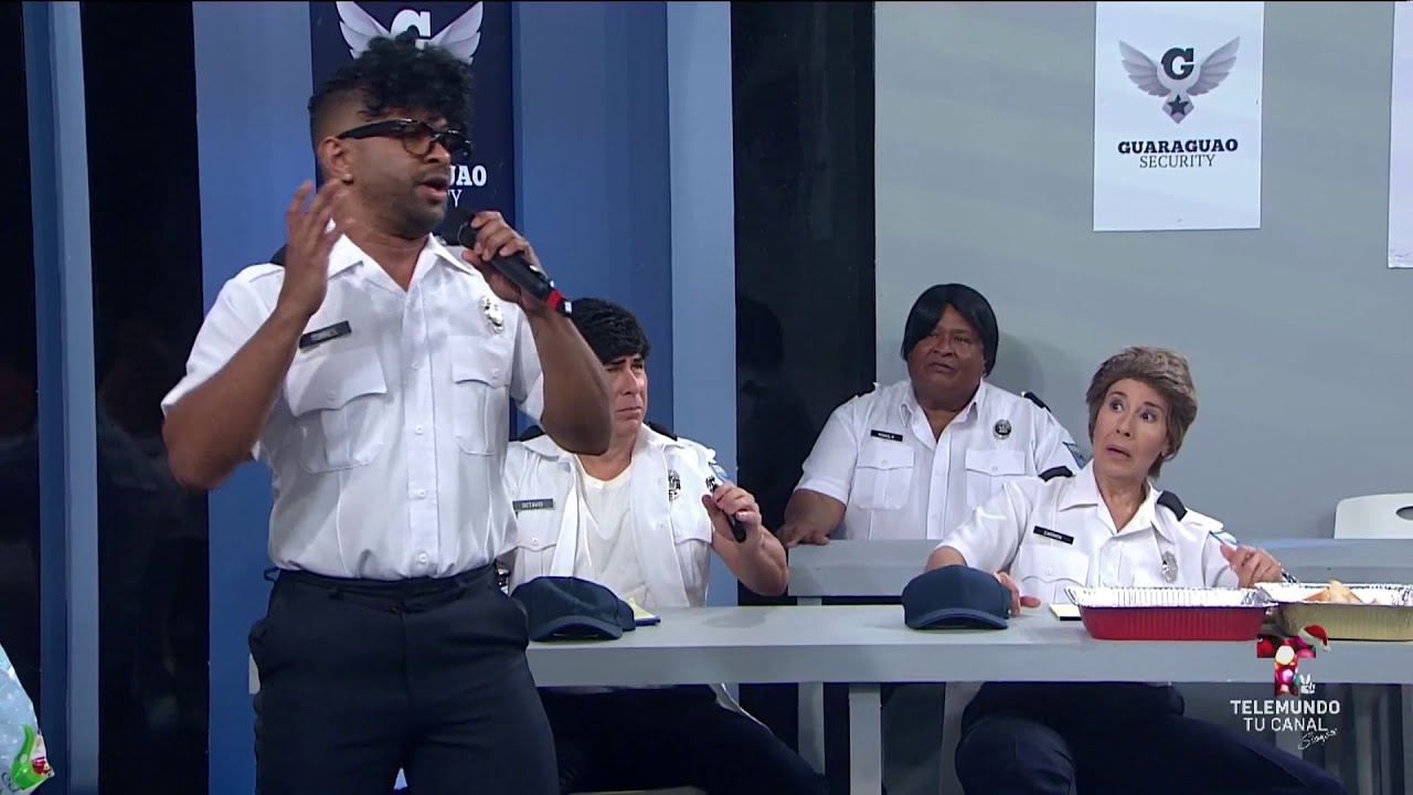 Guaraguao Security: El cadete Torres asombra a sus compañeros en el karaoke