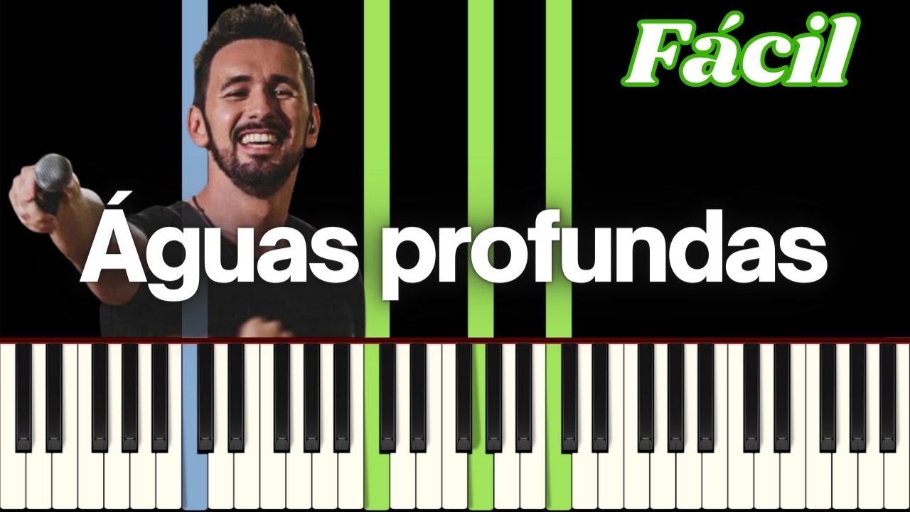 Águas Profundas - Tony Allysson | Tutorial Piano / Teclado | Fácil / Iniciante | Cover |