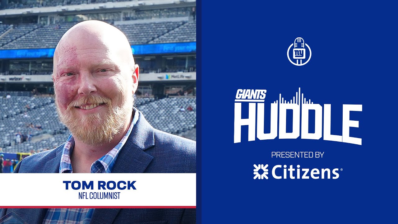 NFL Reporter Tom Rock | Giants Huddle | New York Giants