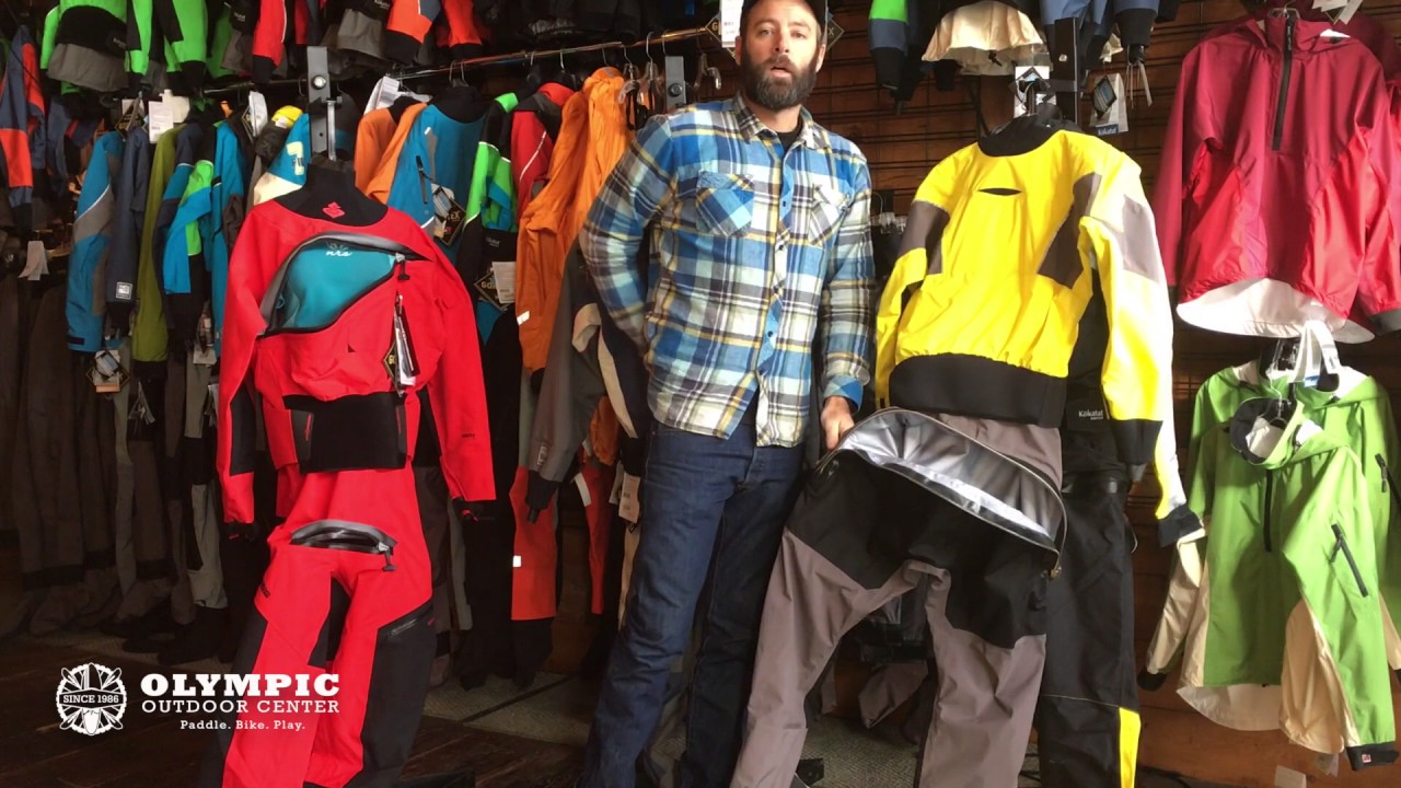 Kayaking Dry Suit Configurations