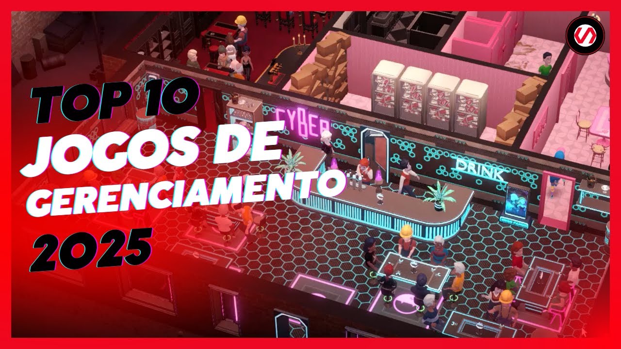 TOP 10 Jogos de Gerenciamento | Melhores Jogos do Ano 2025 da Steam