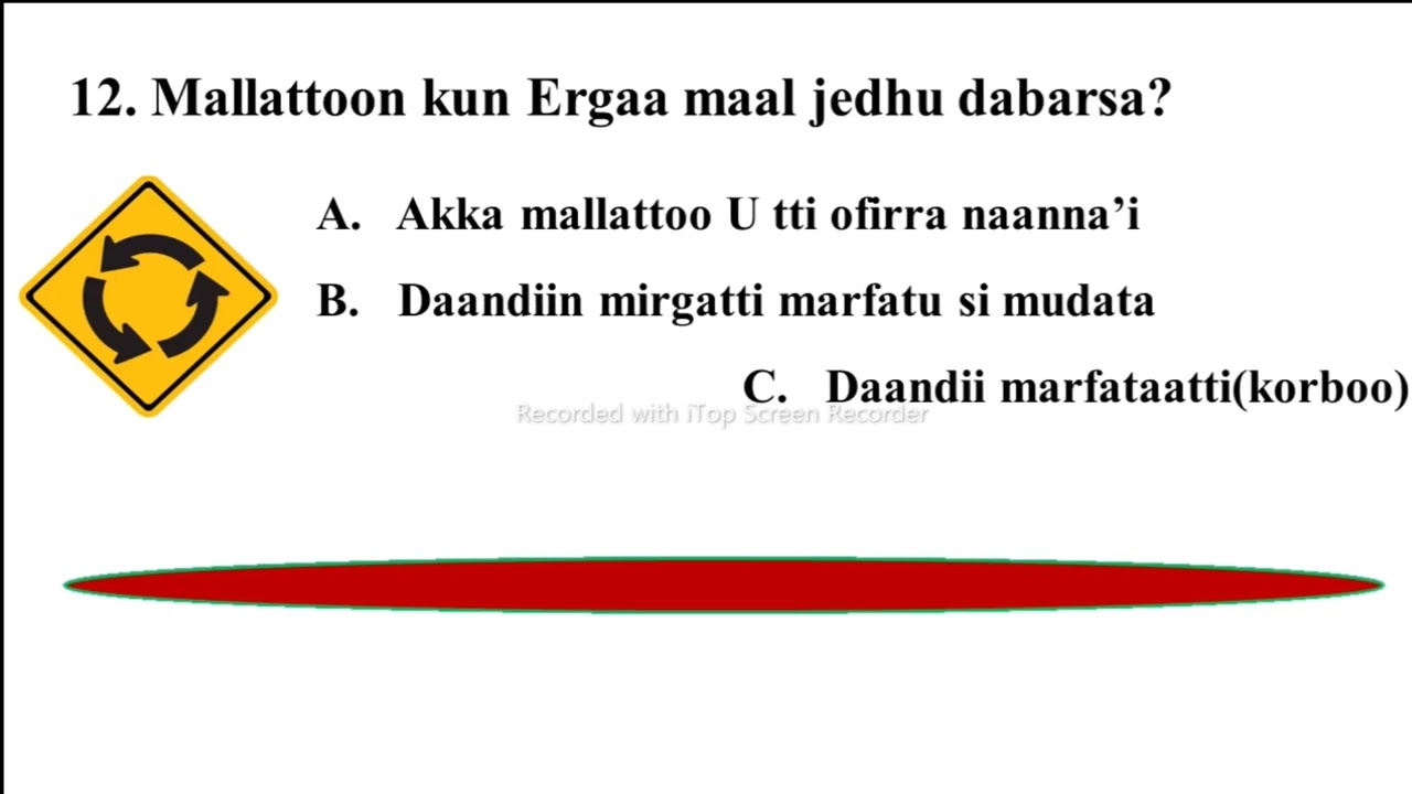 Qormaat leenjii konklachisummaf qophaa'e