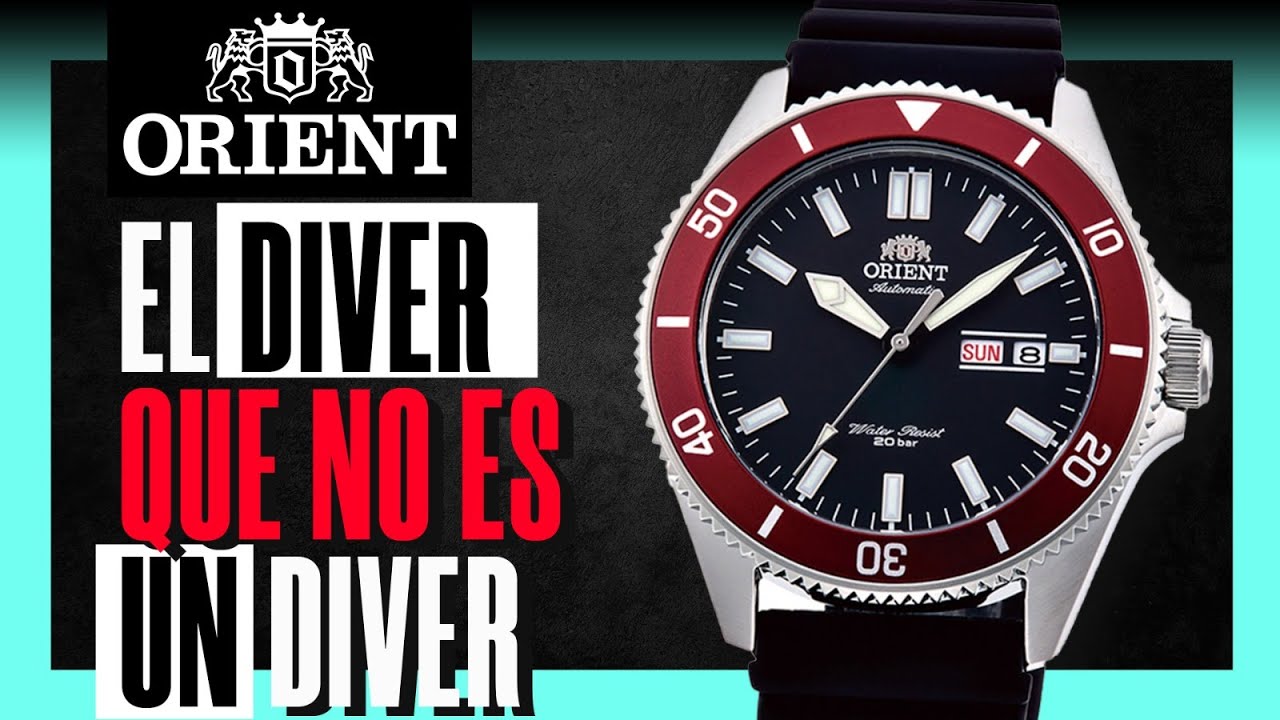 #24 👊 Y así hace las cosas Orient ⛩ - Kano RA-AA0011B19B - Reloj Automático Estética Diver.