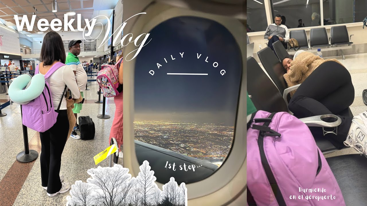 Todo un caos para llegar a USA y sorprender a mi familia🇺🇸✈️