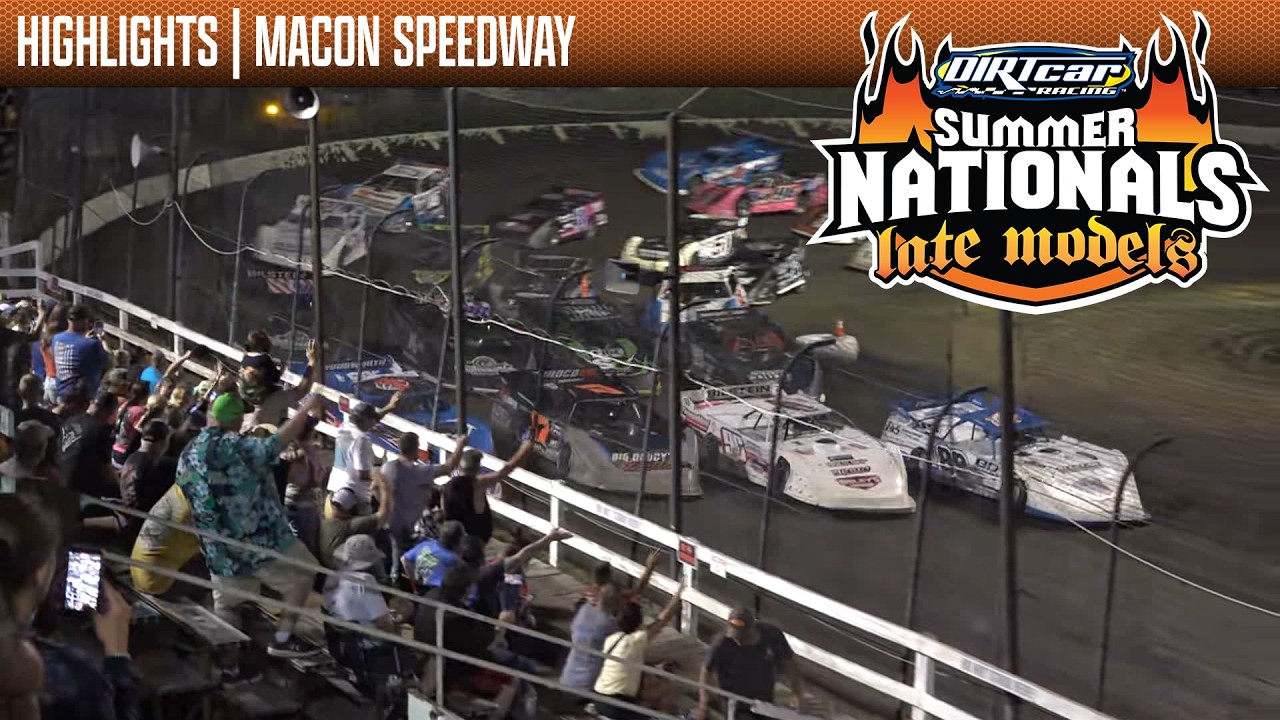 DIRTcar Summer Nationals Late Models | Macon Speedway | 5 июля 2026 г. | ЛУЧШИЕ МОМЕНТЫ