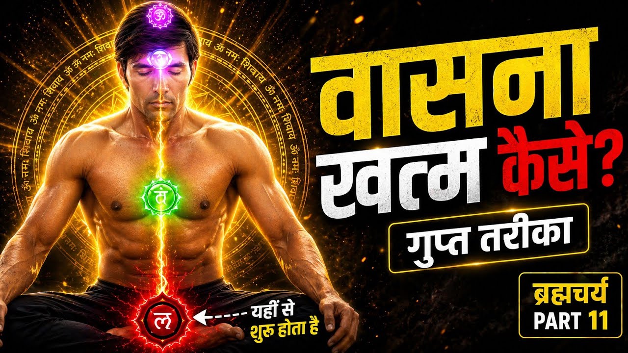 वा*सना नष्ट हो जाएगी - गुप्त साधना | The Hidden Power of Brahmacharya