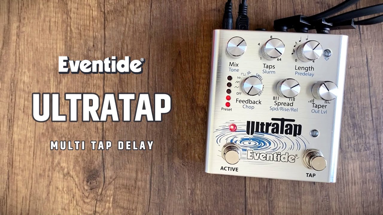 Eventide UltraTap Pedal (Multi Tap Delay)
