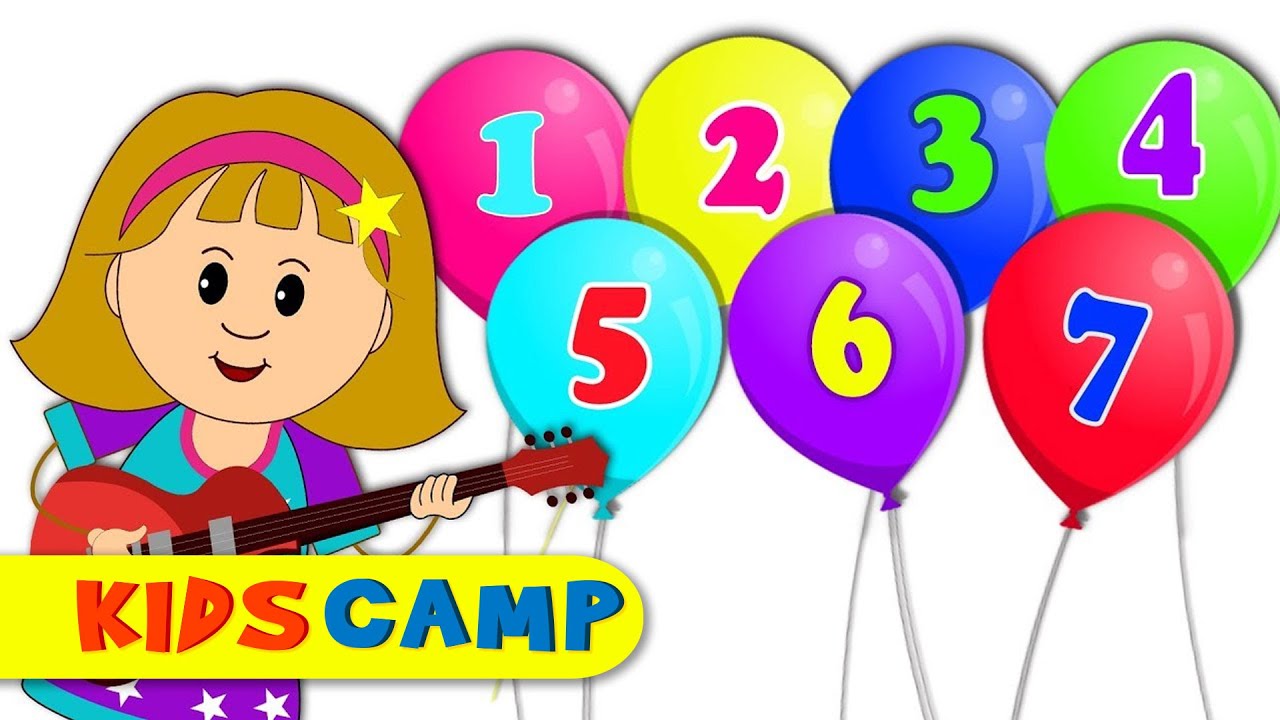 Counting 1 to 10 Numbers Song With Elly And More Nursery Rhymes by KidsCamp