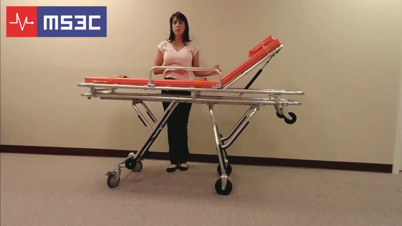 MS3C-250 Multi-Height EMS Ambulance Stretcher HD